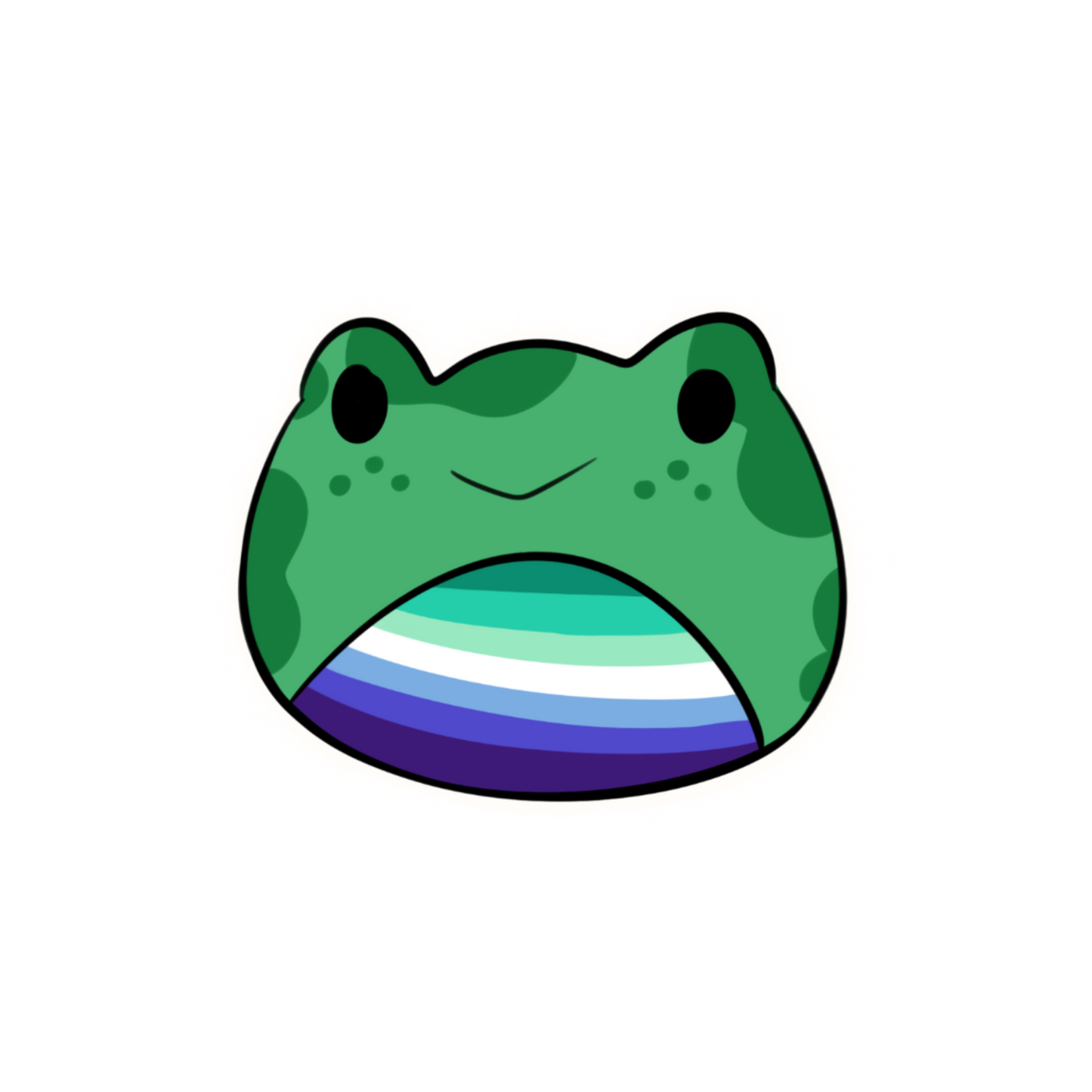 Frog Pride Stickers