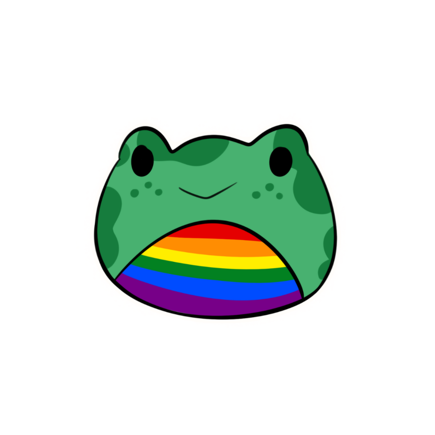 Frog Pride Stickers