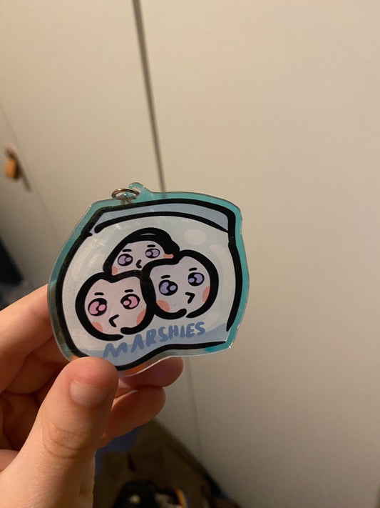 Marshies Acrylic Keychain
