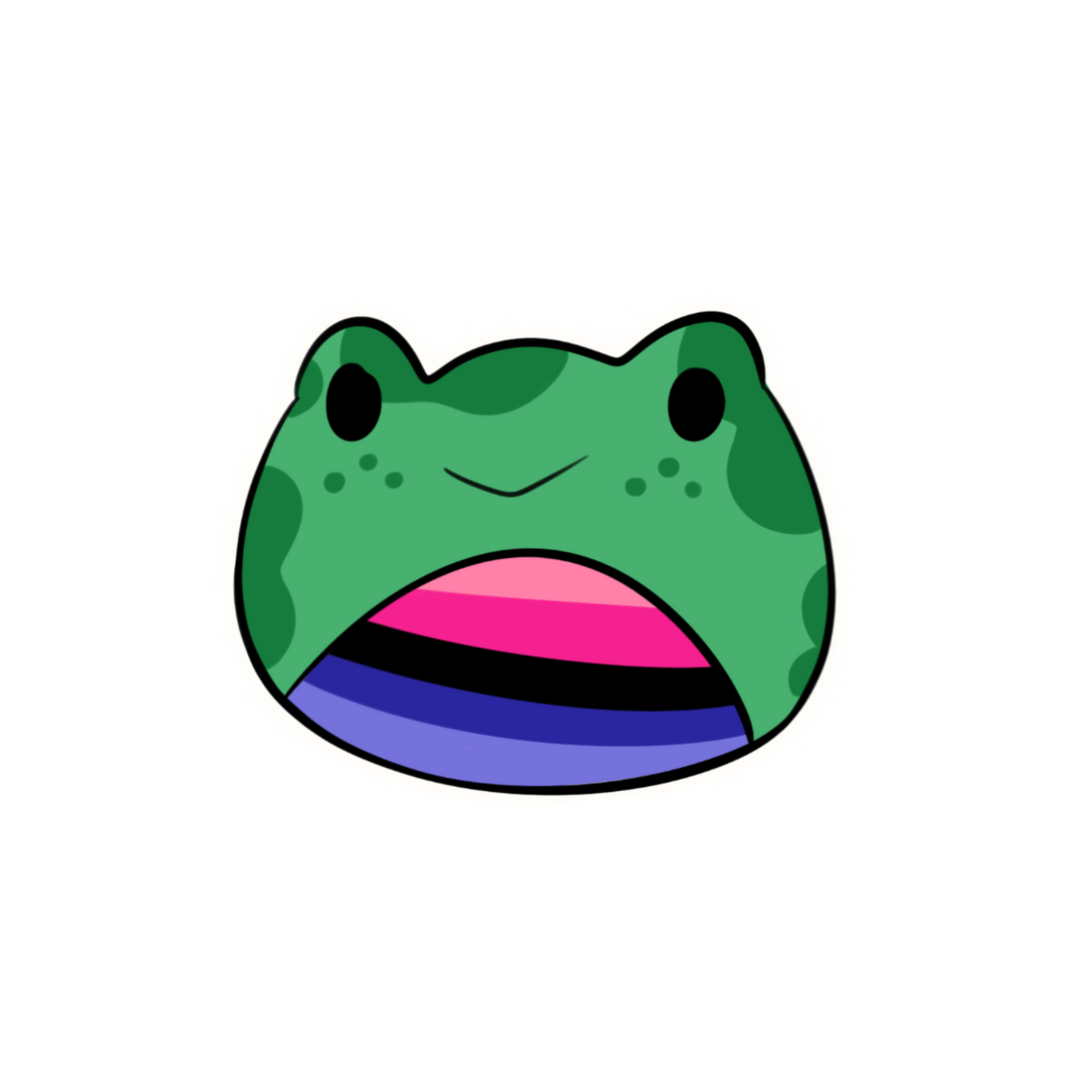 Frog Pride Stickers