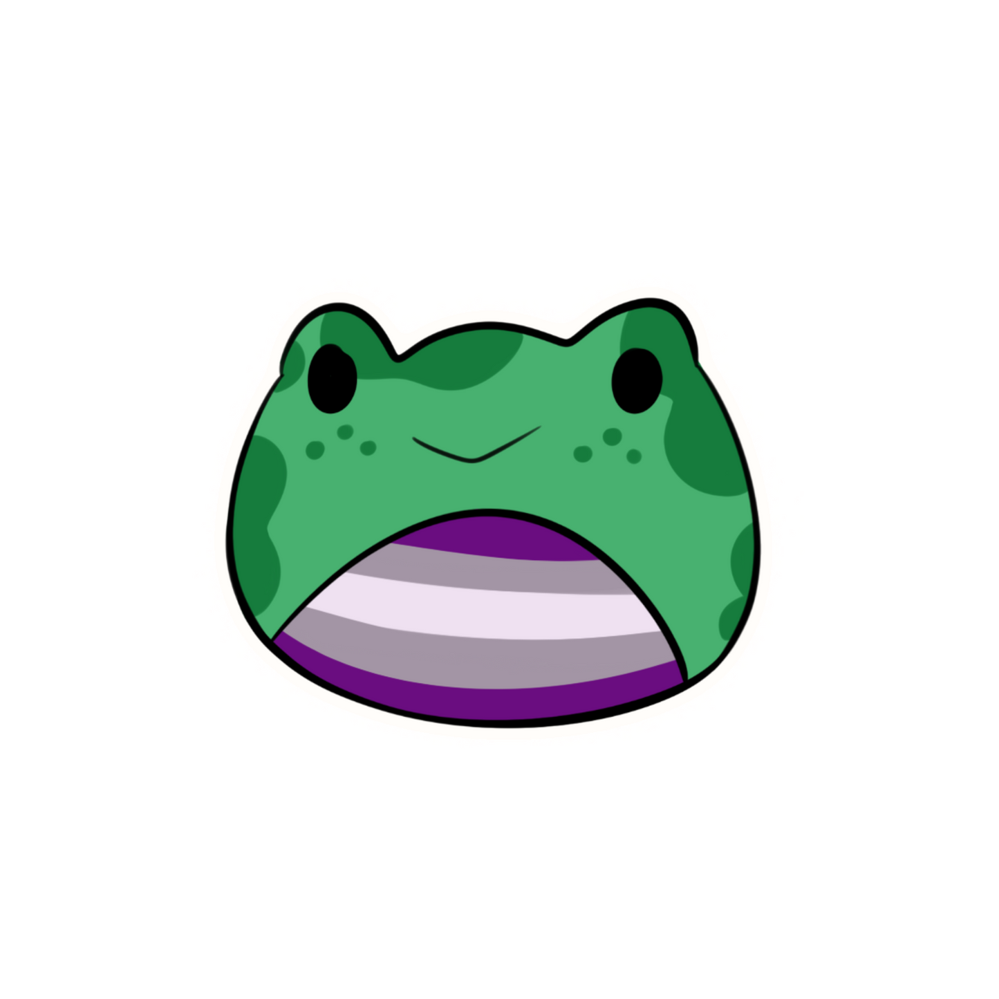 Frog Pride Stickers