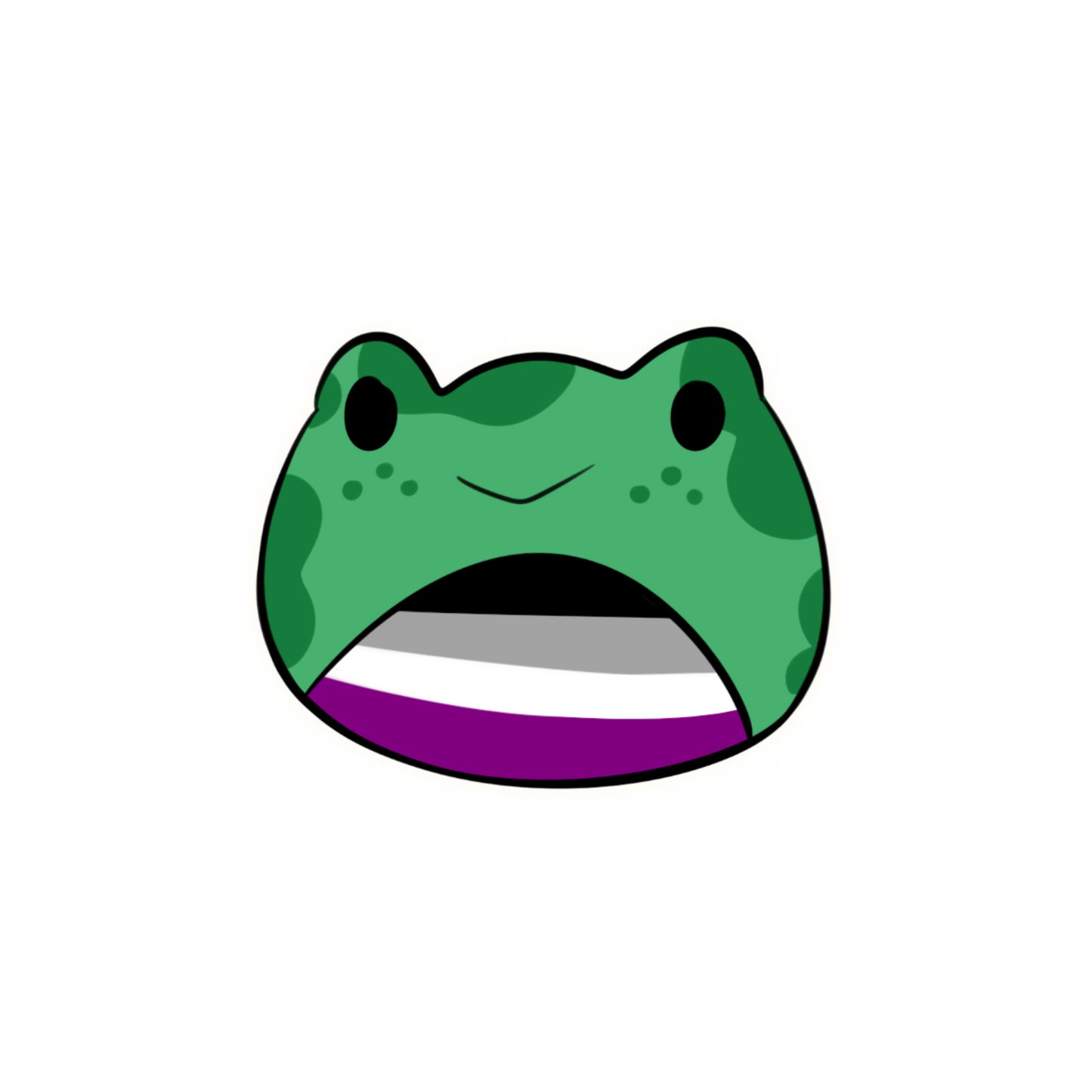 Frog Pride Stickers