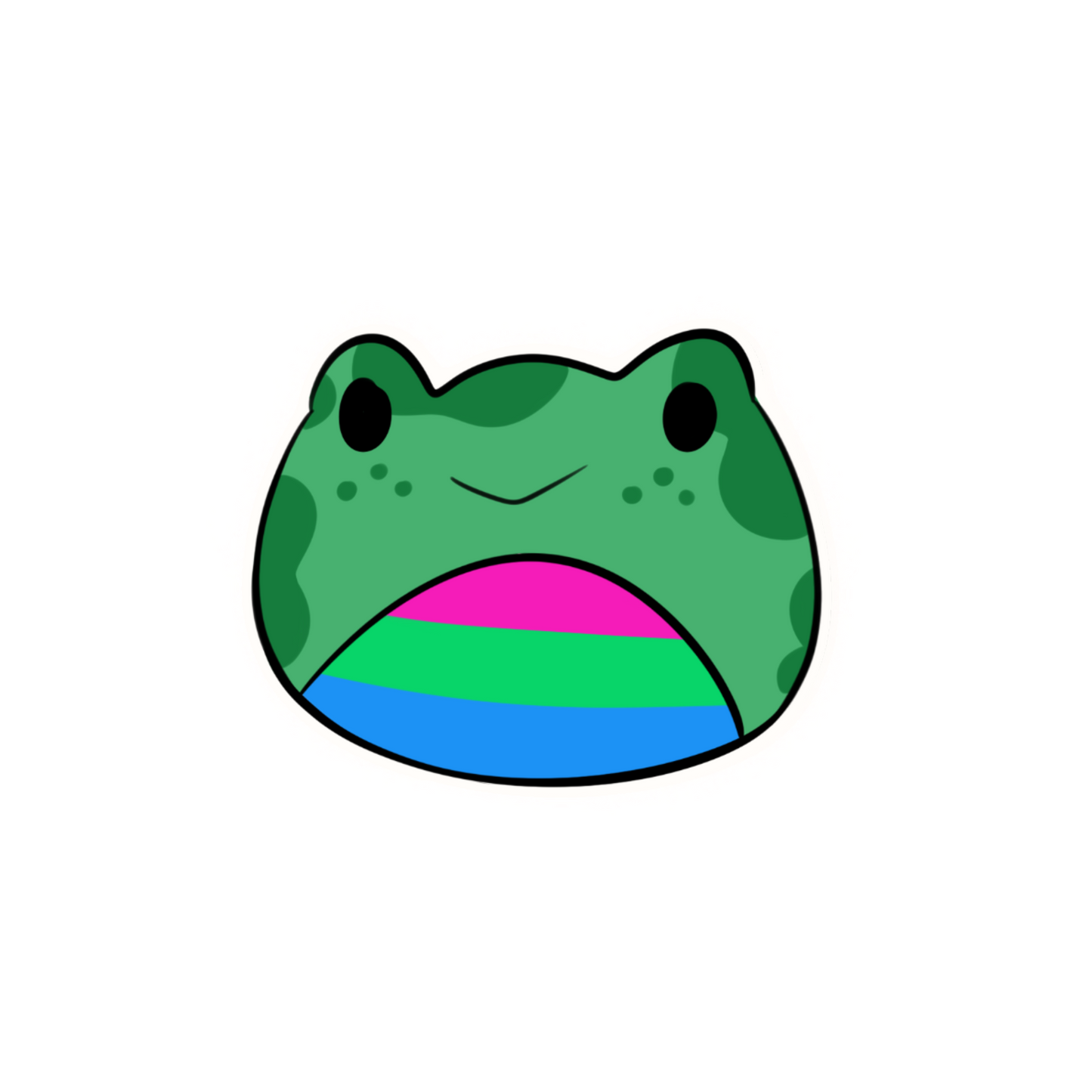 Frog Pride Stickers