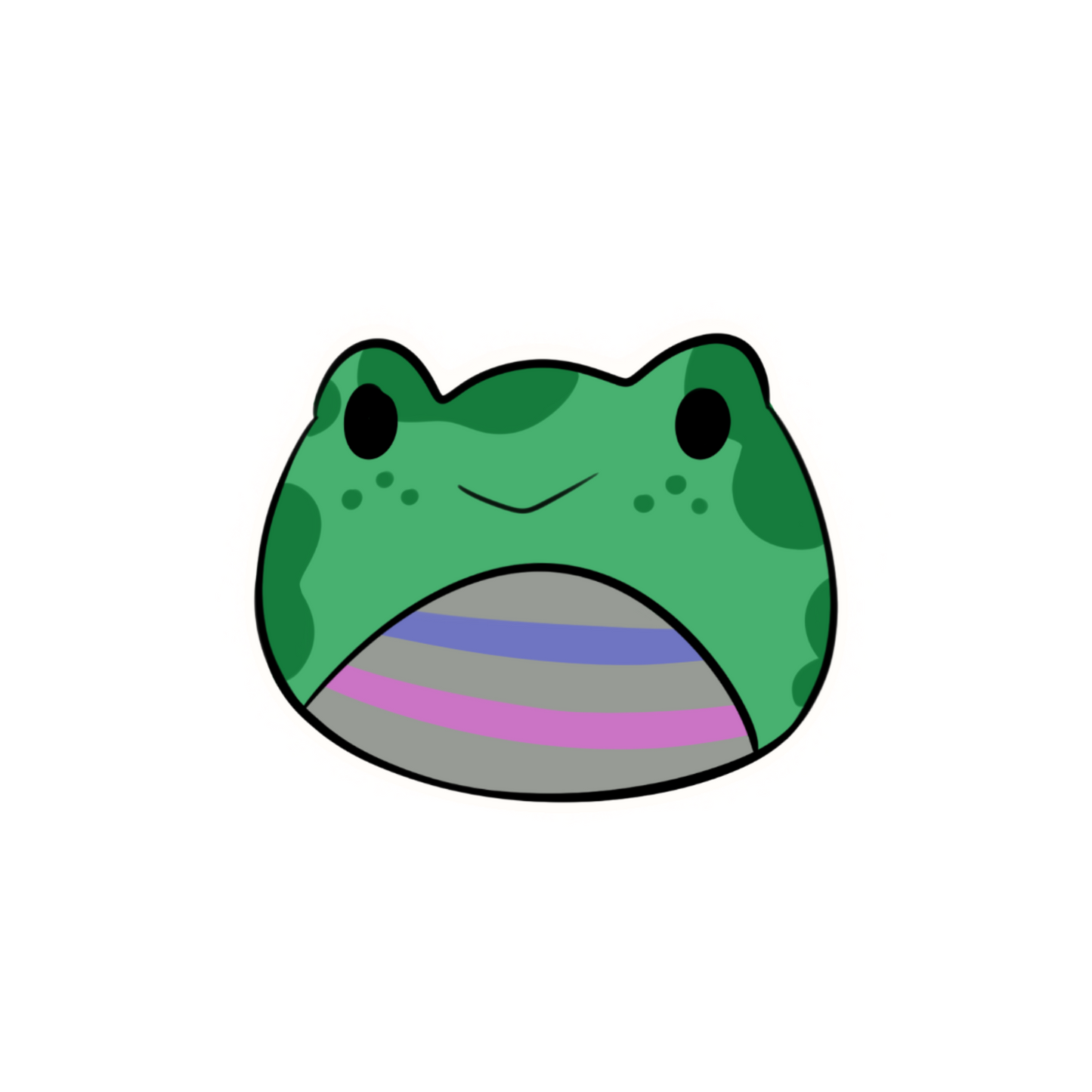 Frog Pride Stickers