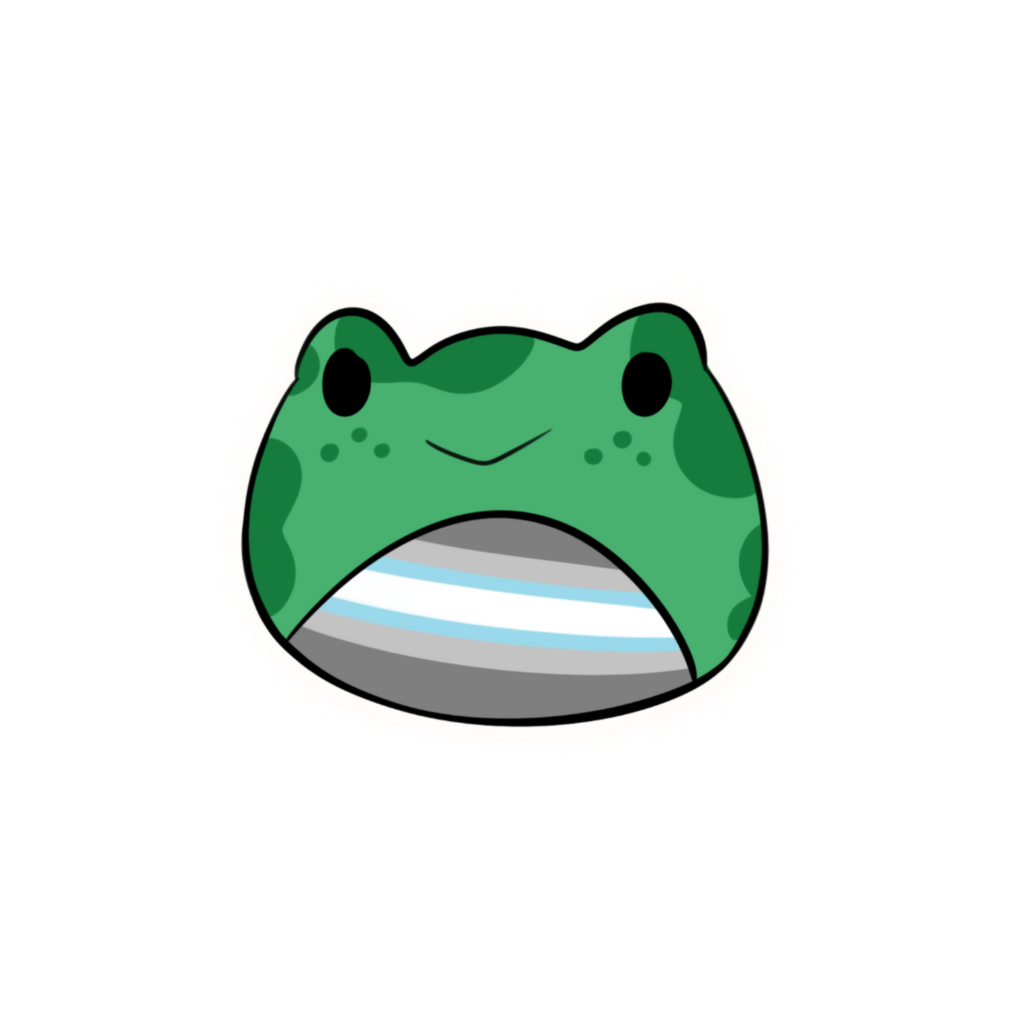 Frog Pride Stickers