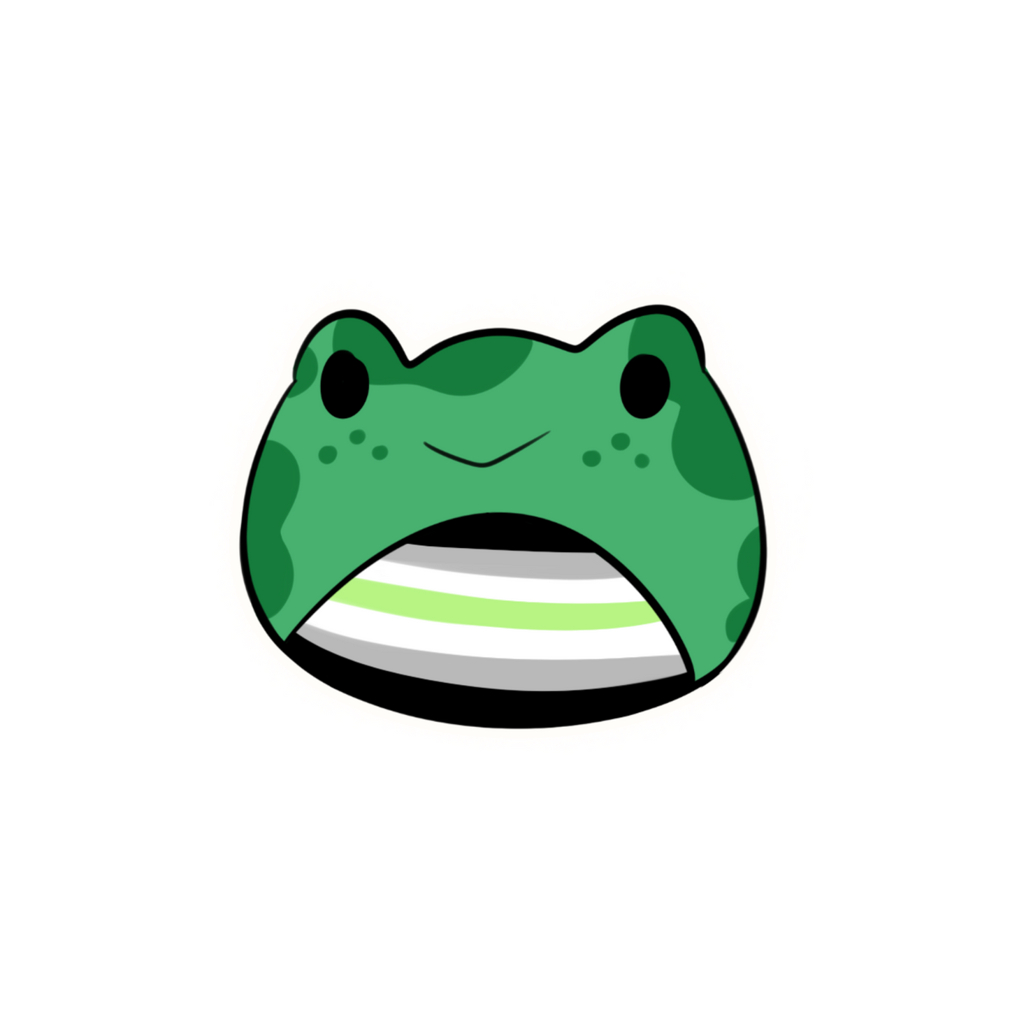 Frog Pride Stickers