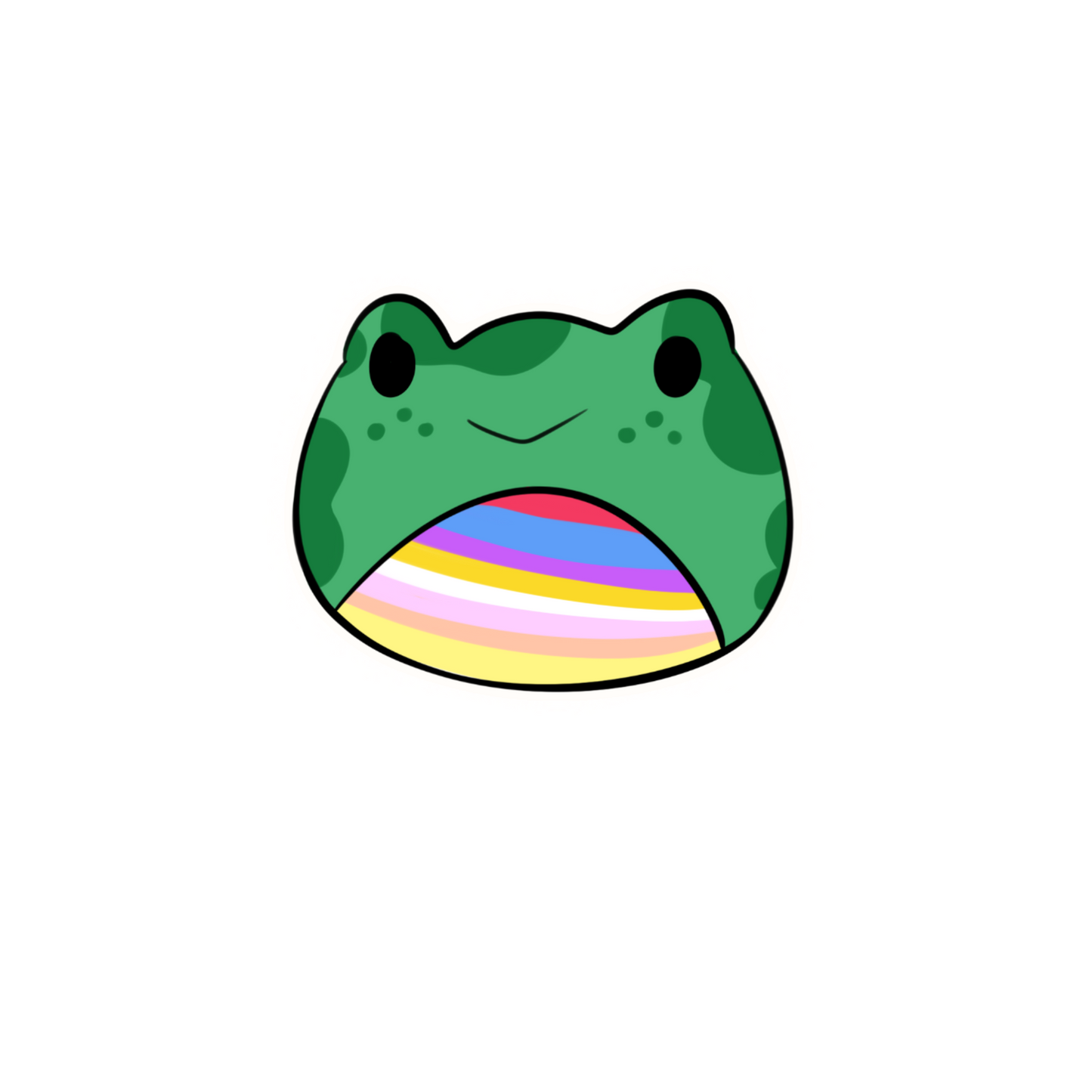Frog Pride Stickers